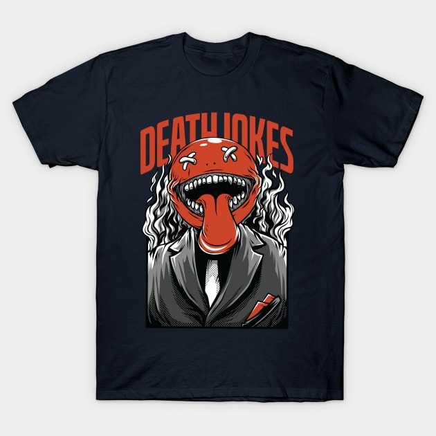 Death Jokes T-Shirt by Stellart